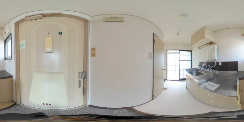 パノラマ画像玄関