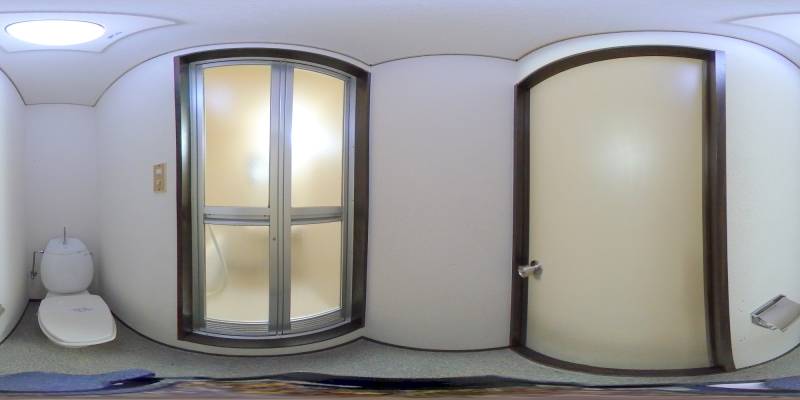 パノラマ画像トイレ