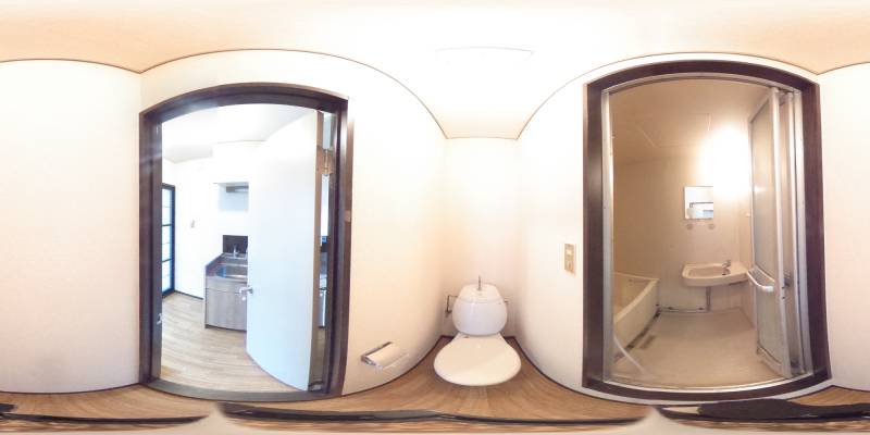 パノラマ画像トイレ