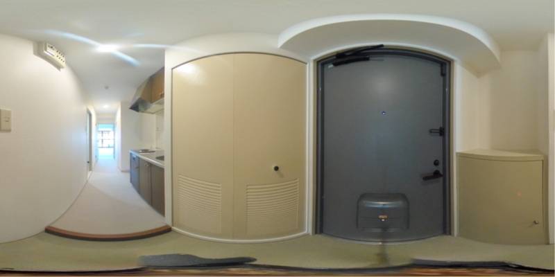 パノラマ画像玄関