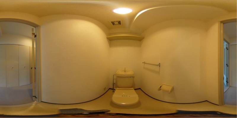 パノラマ画像トイレ