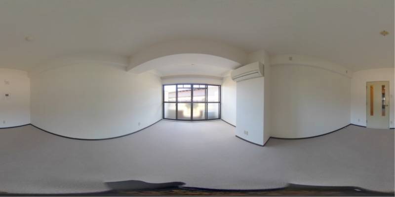 パノラマ画像洋室