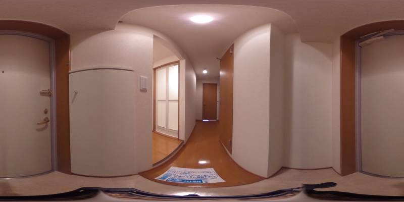 パノラマ画像玄関