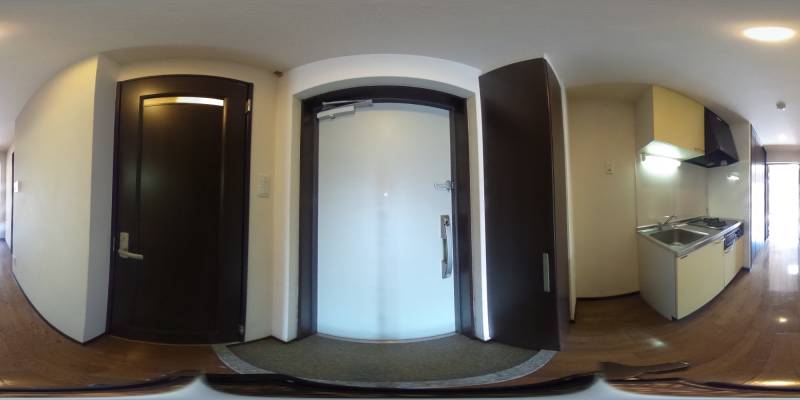 パノラマ画像玄関