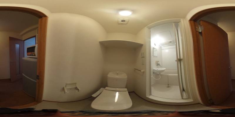 パノラマ画像トイレ