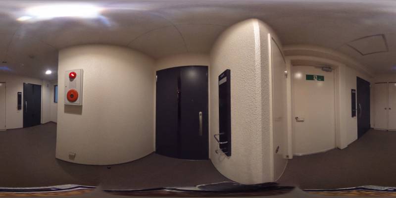 パノラマ画像玄関