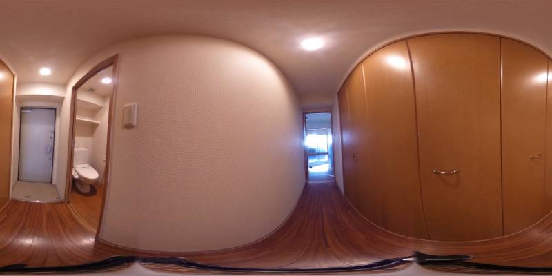 パノラマ画像玄関