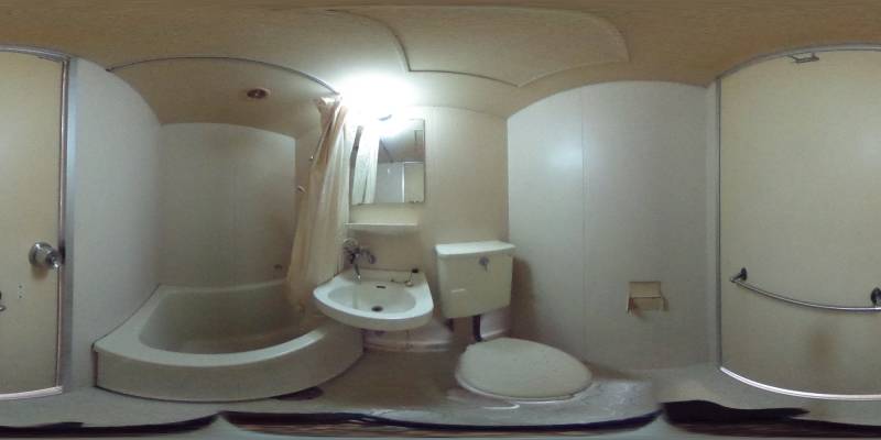 パノラマ画像バスルーム