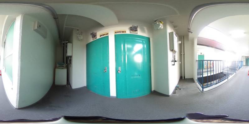 パノラマ画像玄関