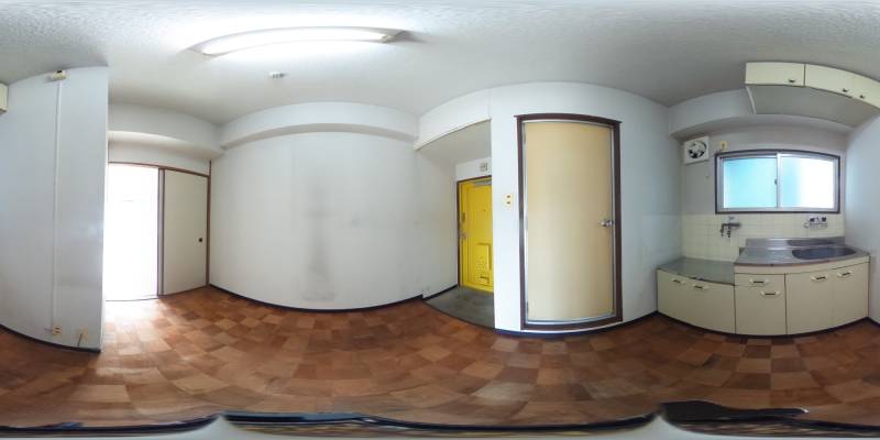 パノラマ画像キッチン