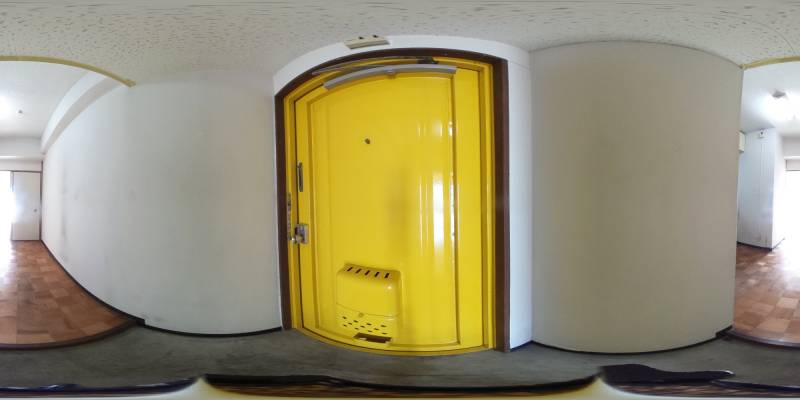 パノラマ画像玄関