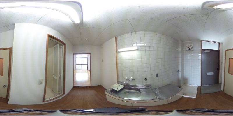 パノラマ画像キッチン