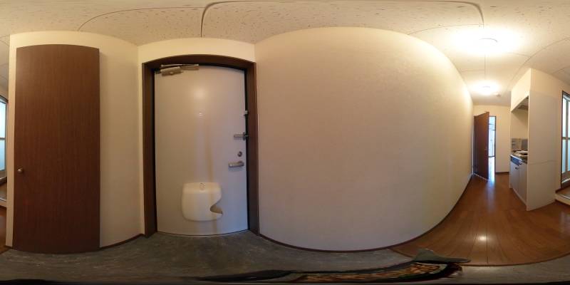 パノラマ画像玄関