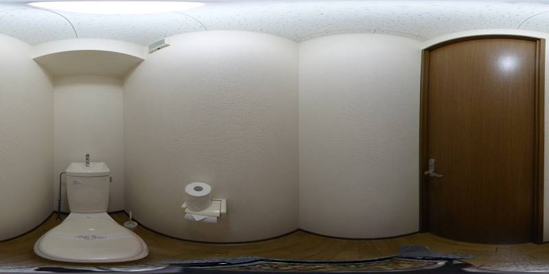 パノラマ画像トイレ