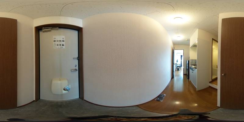 パノラマ画像玄関