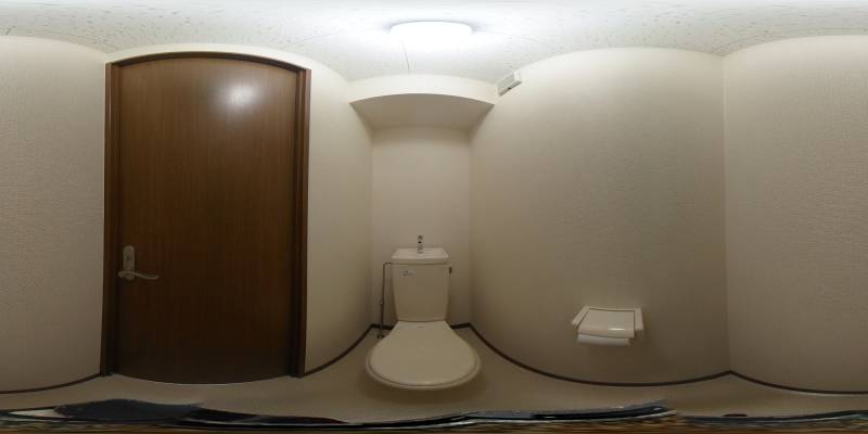 パノラマ画像トイレ