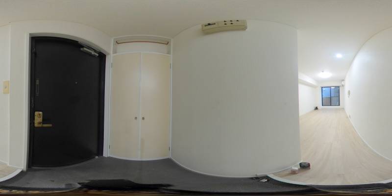 パノラマ画像玄関