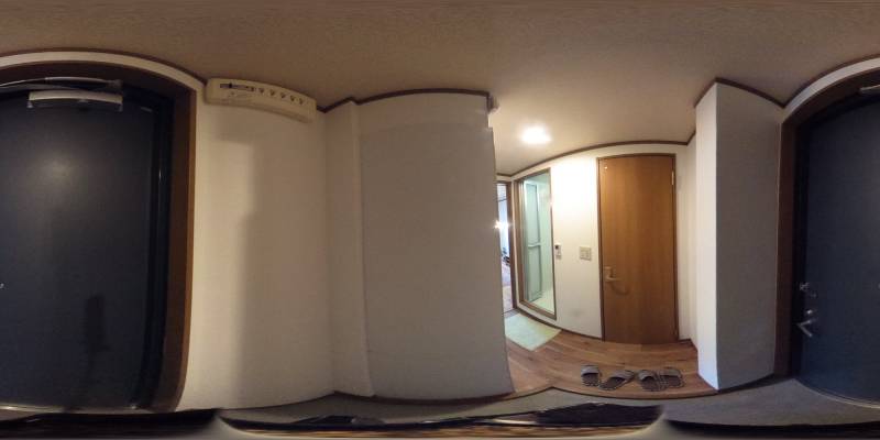 パノラマ画像玄関