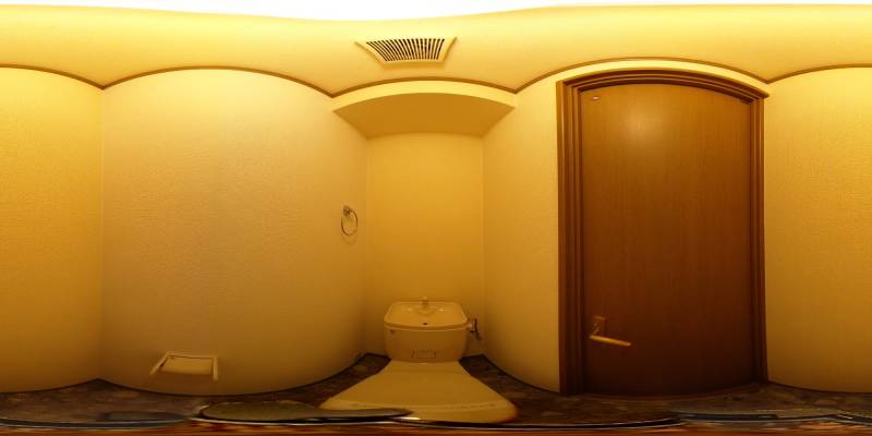 パノラマ画像トイレ