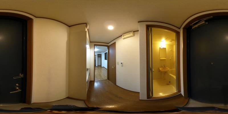 パノラマ画像玄関