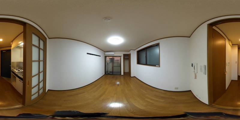 パノラマ画像洋室