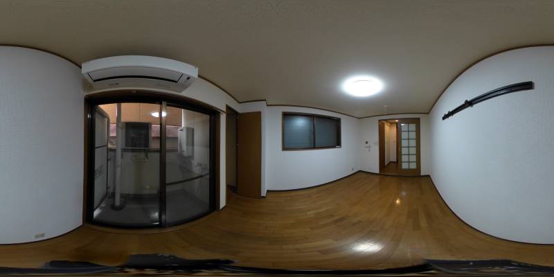 パノラマ画像洋室