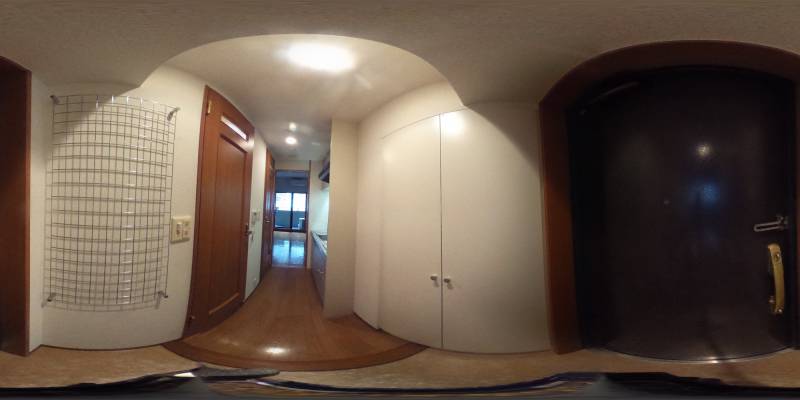 パノラマ画像玄関