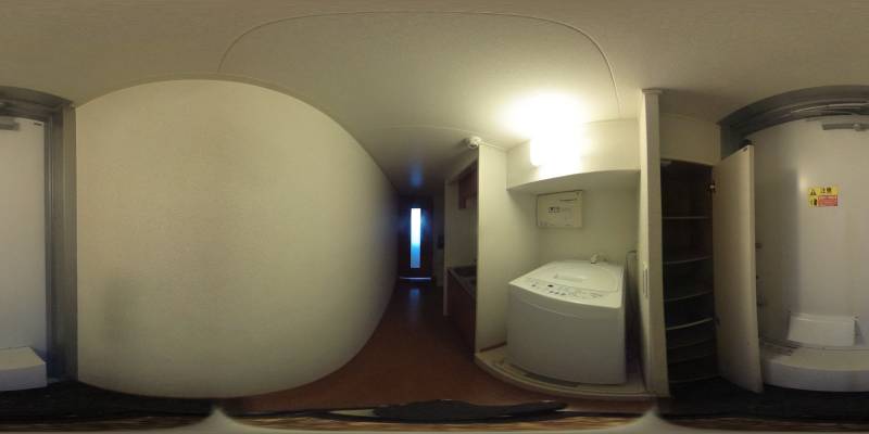 パノラマ画像玄関