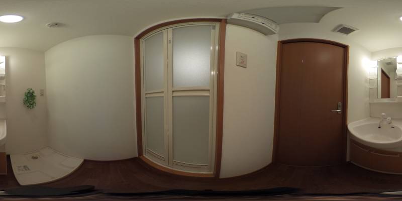 パノラマ画像洗面所