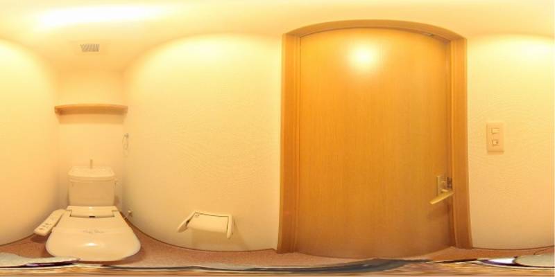 パノラマ画像トイレ