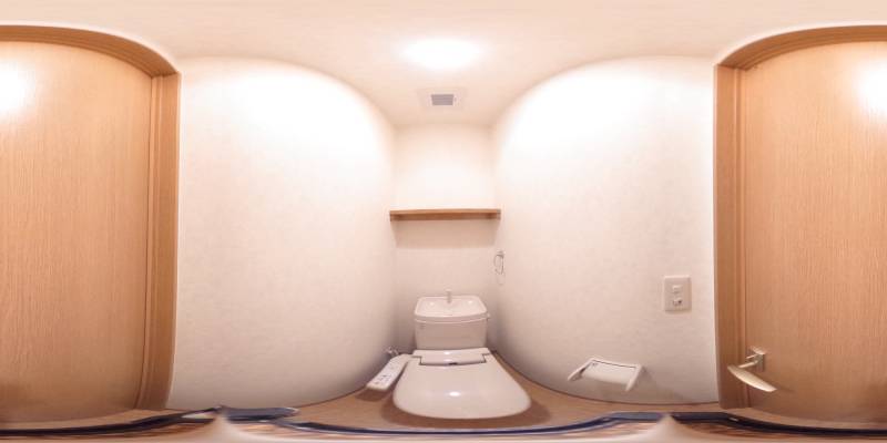 パノラマ画像トイレ