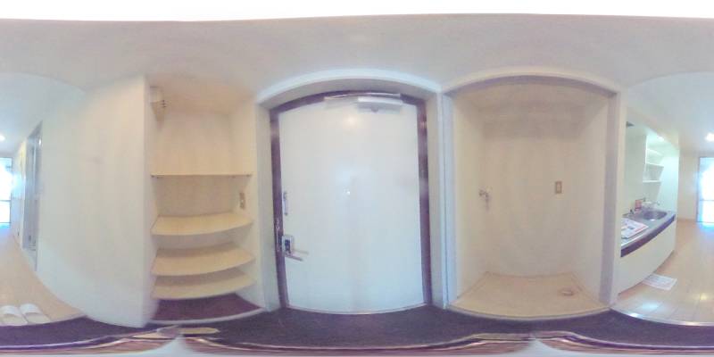 パノラマ画像玄関