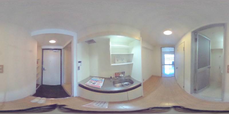 パノラマ画像キッチン