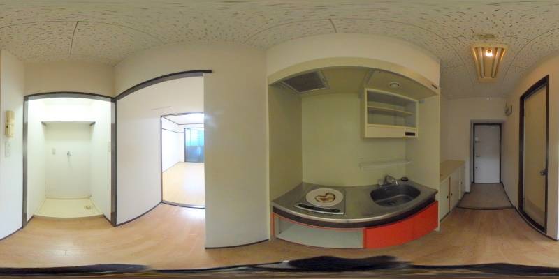 パノラマ画像キッチン