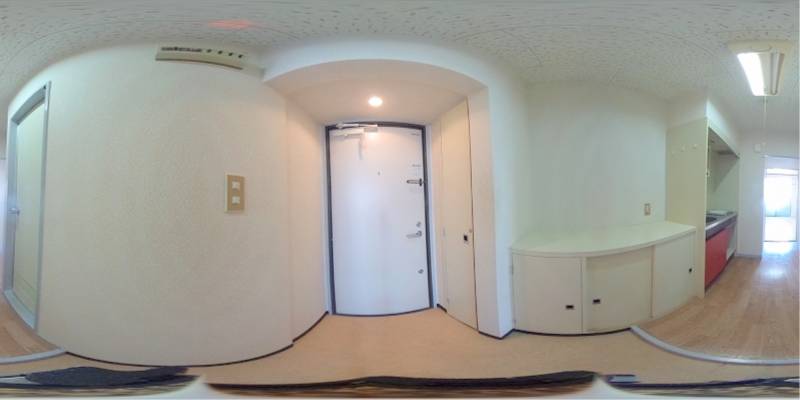 パノラマ画像玄関