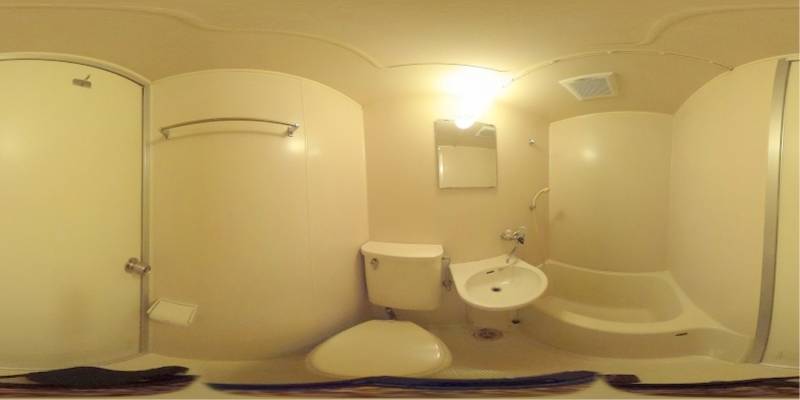 パノラマ画像バスルーム