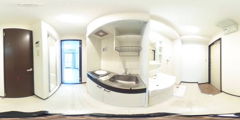 パノラマ画像キッチン