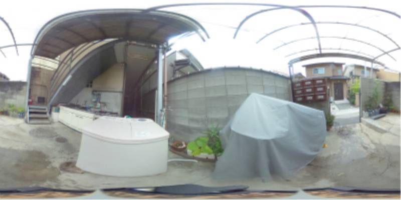 パノラマ画像洗面所