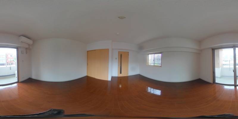 パノラマ画像洋室