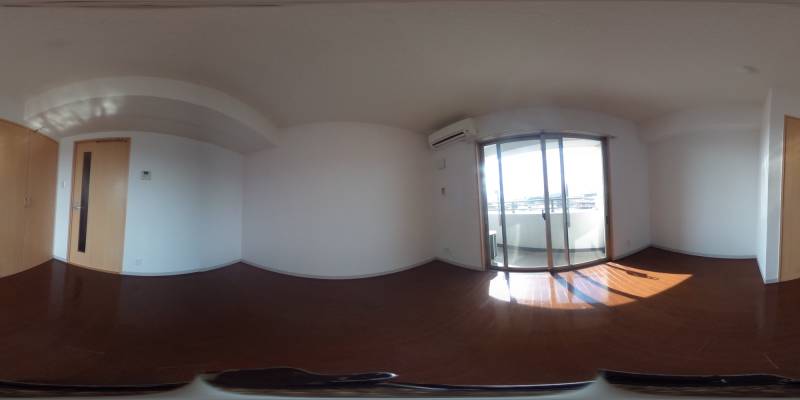 パノラマ画像洋室