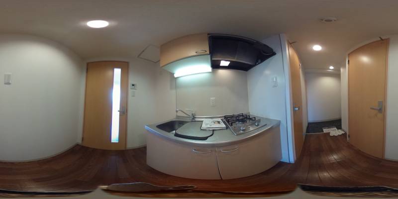 パノラマ画像キッチン