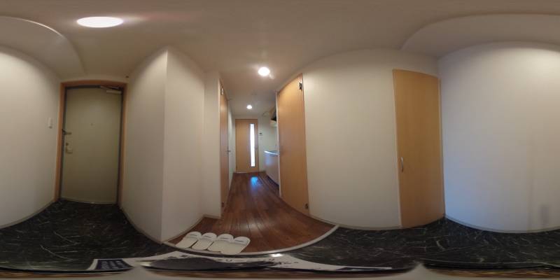 パノラマ画像玄関