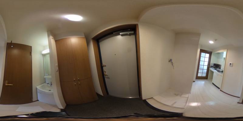 パノラマ画像玄関