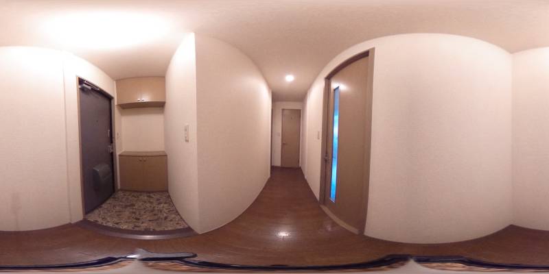 パノラマ画像玄関