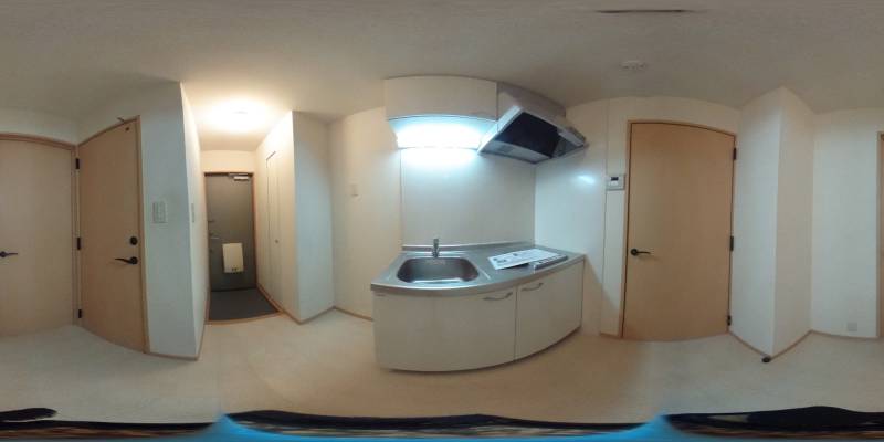 パノラマ画像キッチン