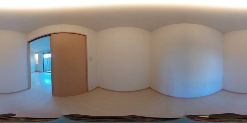 パノラマ画像洋室