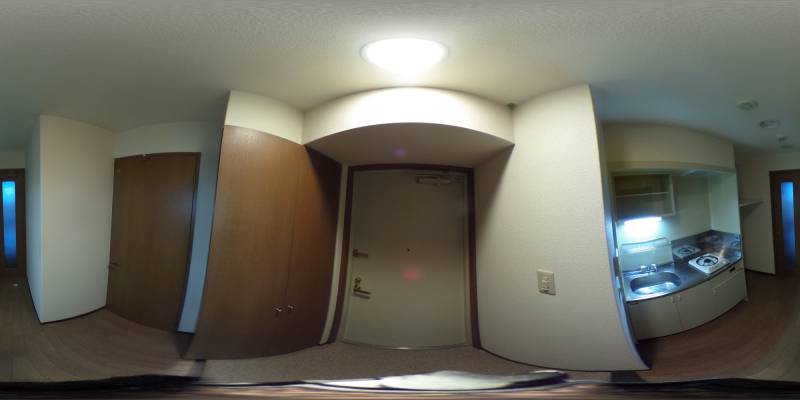 パノラマ画像玄関