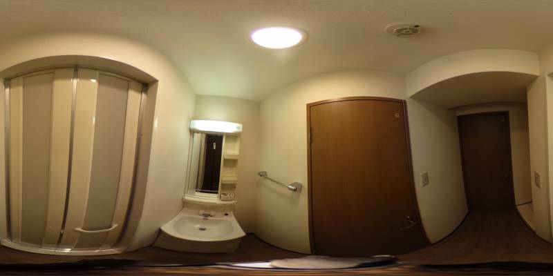 パノラマ画像洗面所