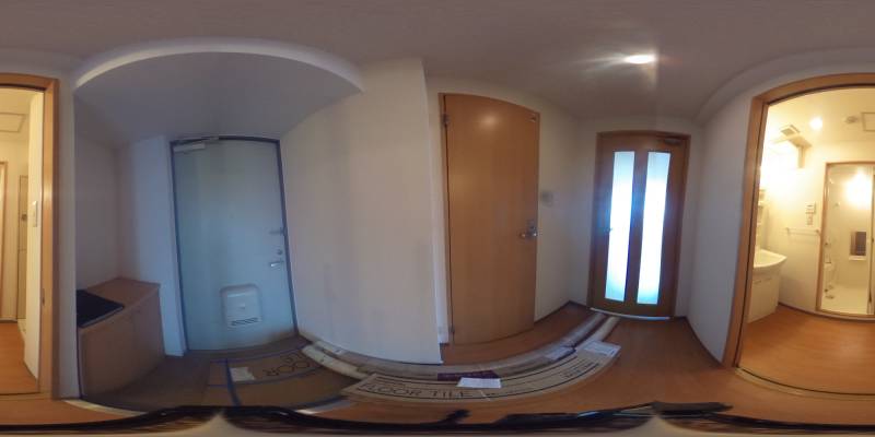 パノラマ画像玄関