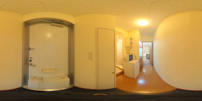 パノラマ画像玄関